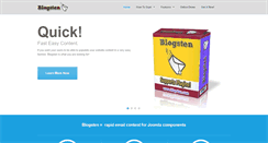 Desktop Screenshot of blogsten.com