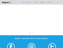 Tablet Screenshot of blogsten.com